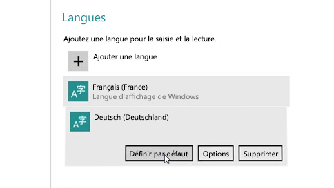 comment ajouter une langue d'entrée à votre pc