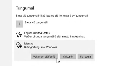 hvernig á að bæta inntakstungumáli við tölvuna þína